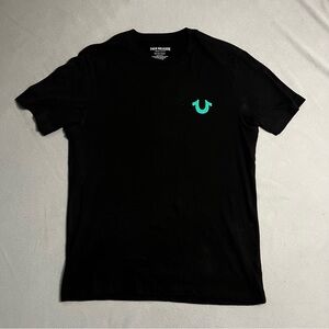 True Religion Horseshoe with Backprint Tee size small